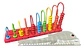 Abaco Cerrado Madera Grande Didáctico Aprender Niños Madera Multicolor - Miniatura 2