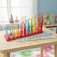 Abaco Cerrado Madera Grande Didáctico Aprender Niños Madera Multicolor - Miniatura 5