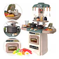 Set Cocina De Juguete Niñas Infantil Agua Sonidos Y Luz Azul 889-175 - Miniatura 4