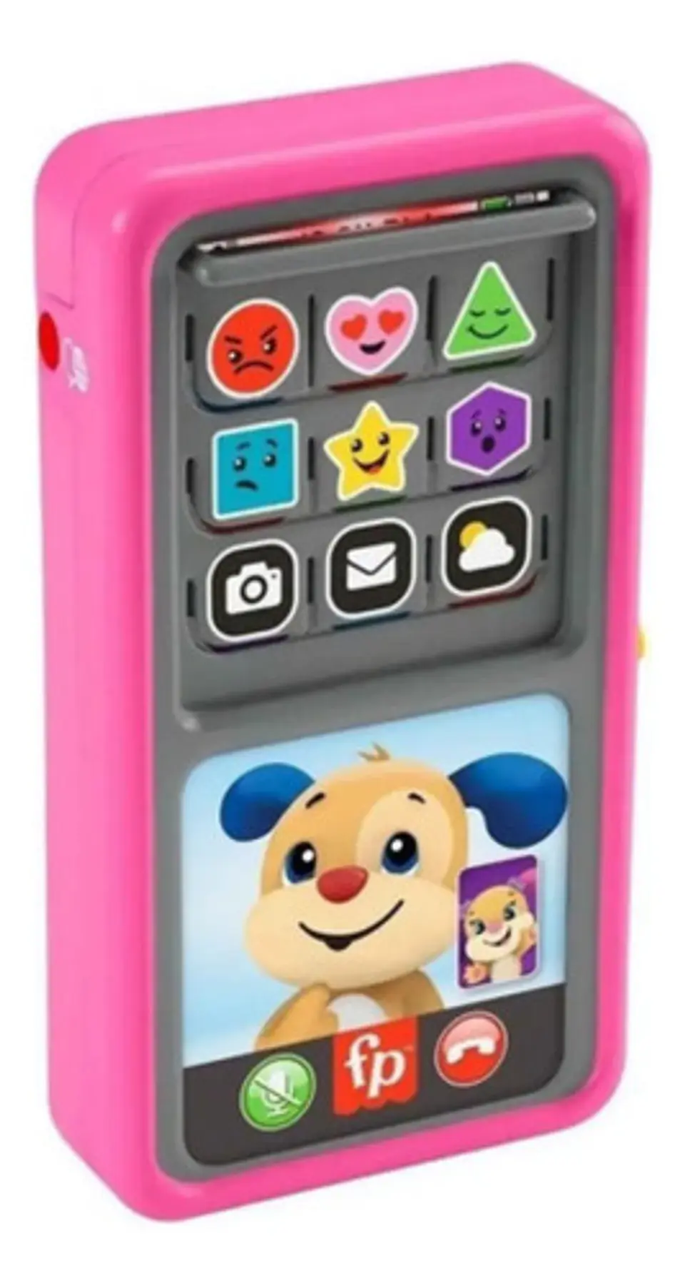 Teléfono De Aprendizaje Fisher-price Pink - Mattel Hnm82 1