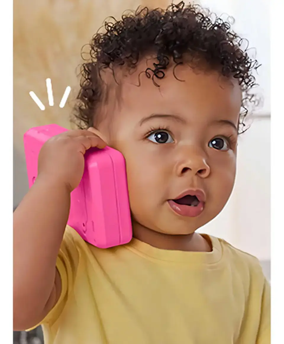 Teléfono De Aprendizaje Fisher-price Pink - Mattel Hnm82 6