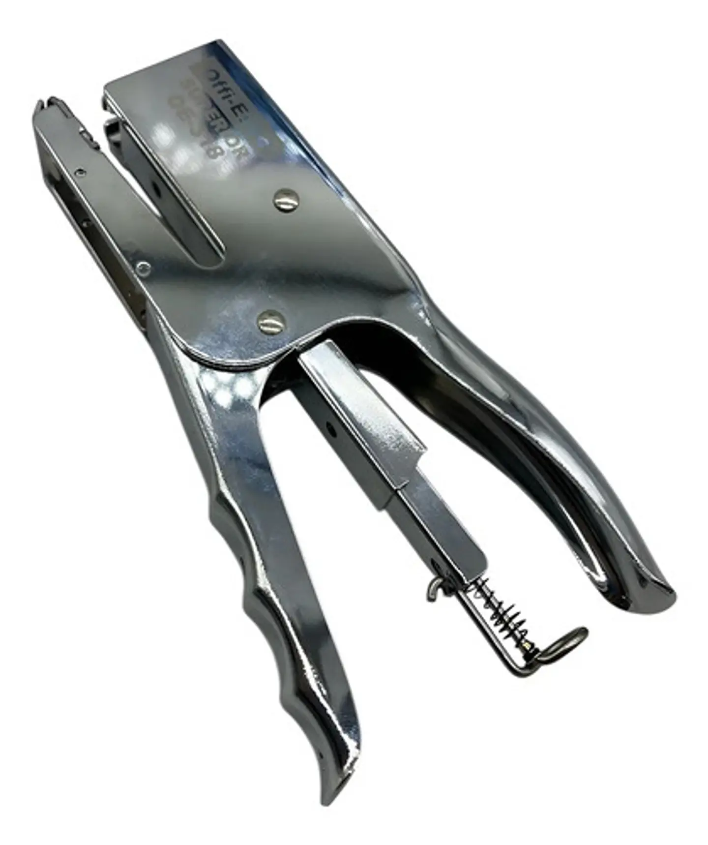 Cosedora Industrial Oe-318 45 Hojas Offiesco Metálico Grapa Color Plateado 0 3