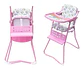 Silla Comedor Plegable Para Bebe Niña Y Niño Azul - Miniatura 1