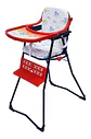 Silla Comedor Plegable Para Bebe Niña Y Niño Azul - Miniatura 4
