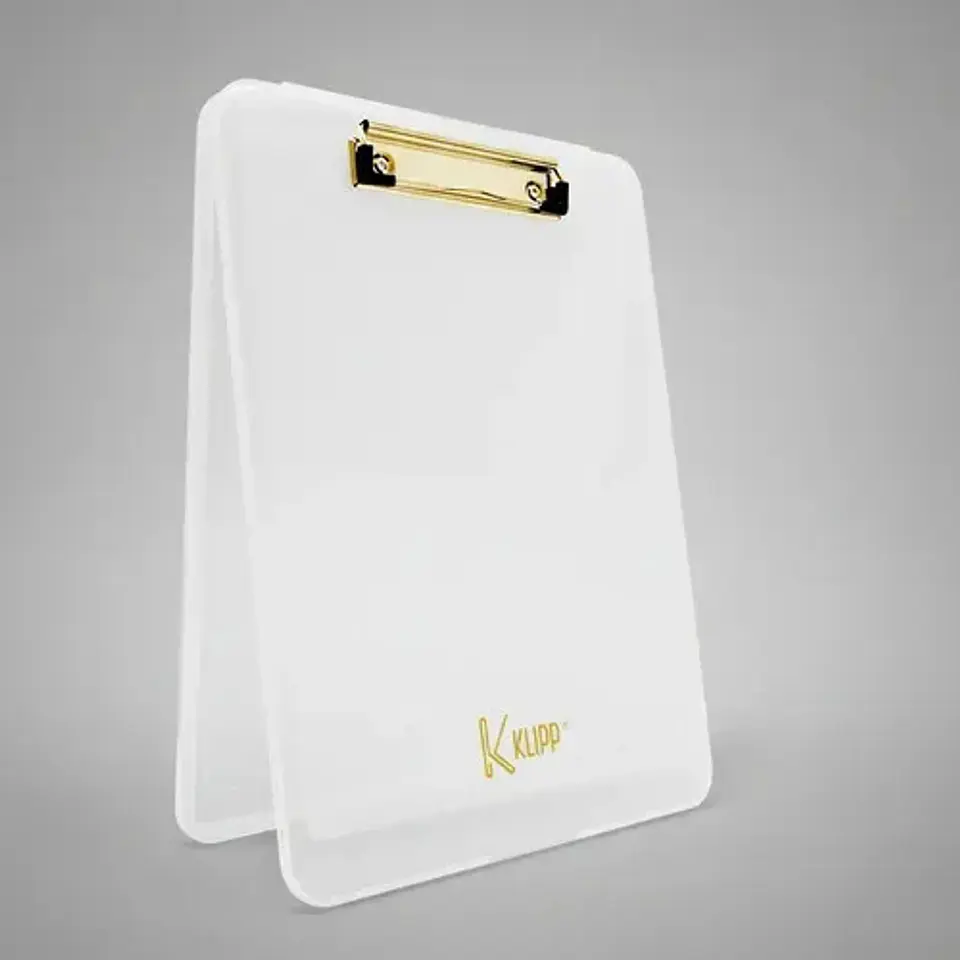 Tabla Planillero Ganch Tapa Carta Klipp Unidad Agua Marina Blanco 1