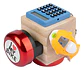 Fidget Cubo Multifuncional Caja Musical Dino Spin 6 Caras - Miniatura 1