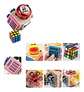 Fidget Cubo Multifuncional Caja Musical Dino Spin 6 Caras - Miniatura 2