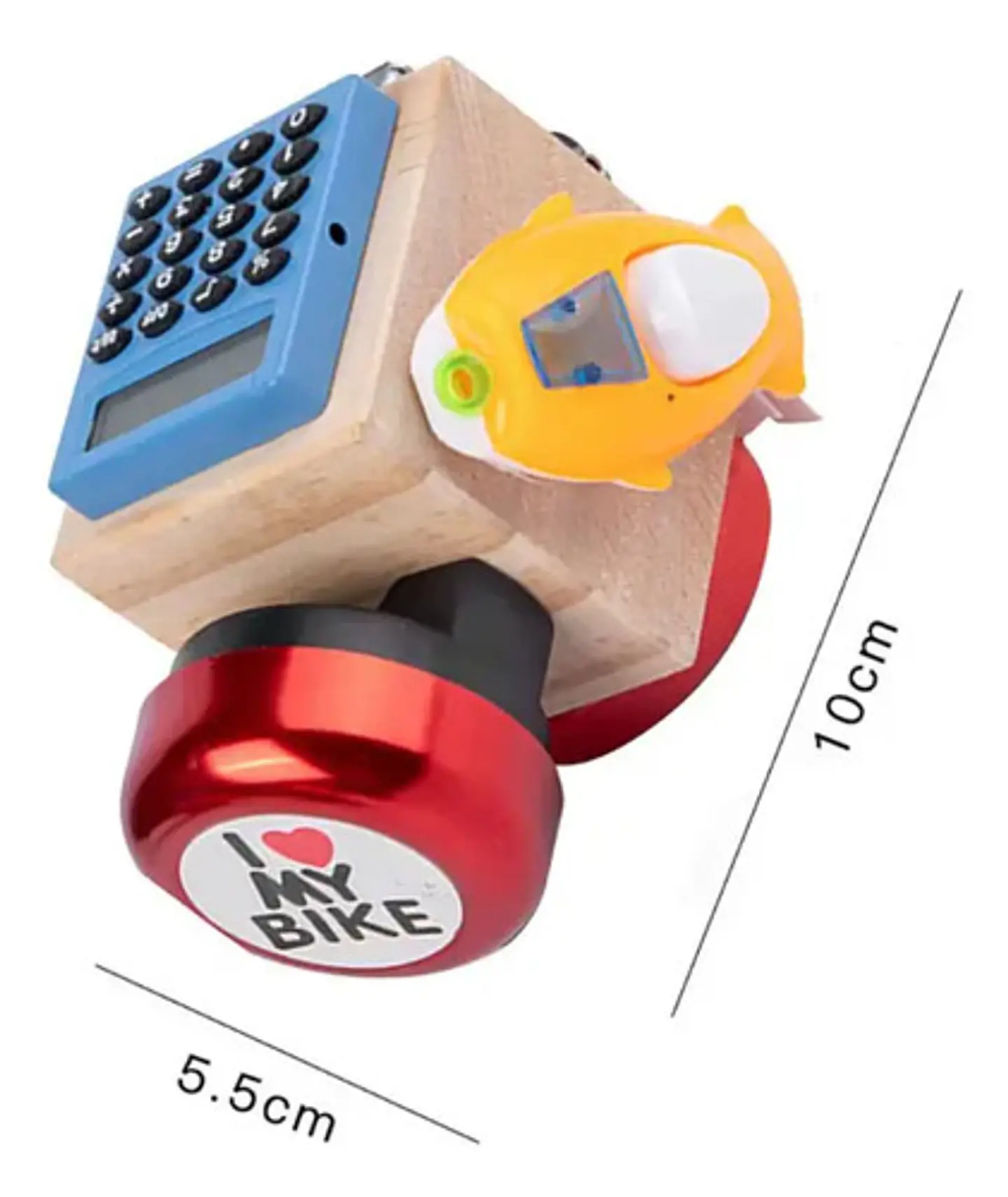 Fidget Cubo Multifuncional Caja Musical Dino Spin 6 Caras 3