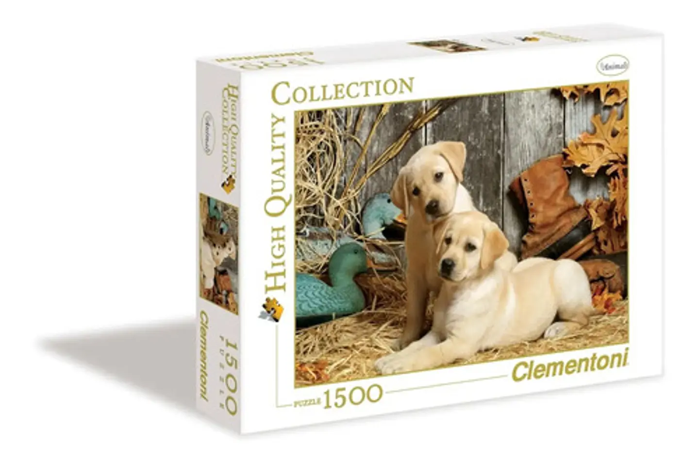Rompecabeza Puzzle Perros Hqc X 1500 Piezas Clementoni 31976 1