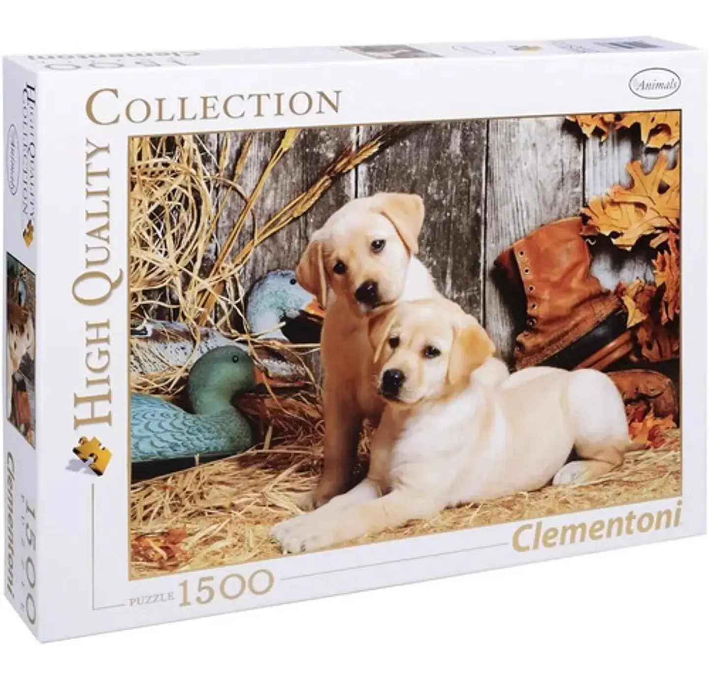 Rompecabeza Puzzle Perros Hqc X 1500 Piezas Clementoni 31976 2