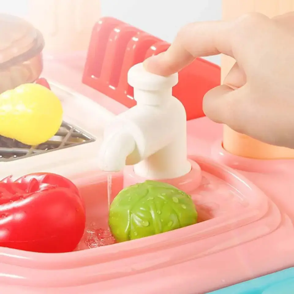 Cocina Juguete Infantil Asador Bbq Con Comida Y Accesorios 6