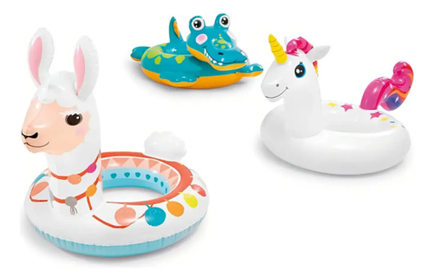 Flotador Bebes Salvavidas De Animales Para Piscina Intex Niñ Color Multicolor 4