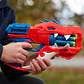 Lanzador Nerf Dinosquad Raptor Slash 6 Dardos Rojo - Miniatura 1