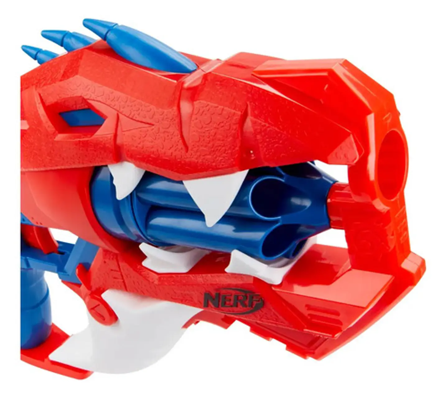 Lanzador Nerf Dinosquad Raptor Slash 6 Dardos Rojo 6
