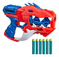 Lanzador Nerf Dinosquad Raptor Slash 6 Dardos Rojo - Miniatura 9