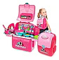 Set De Cocina Maleta Chef Portatil Niña Juguete 40cm Color Multicolor - Miniatura 1