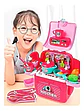 Set De Cocina Maleta Chef Portatil Niña Juguete 40cm Color Multicolor - Miniatura 3