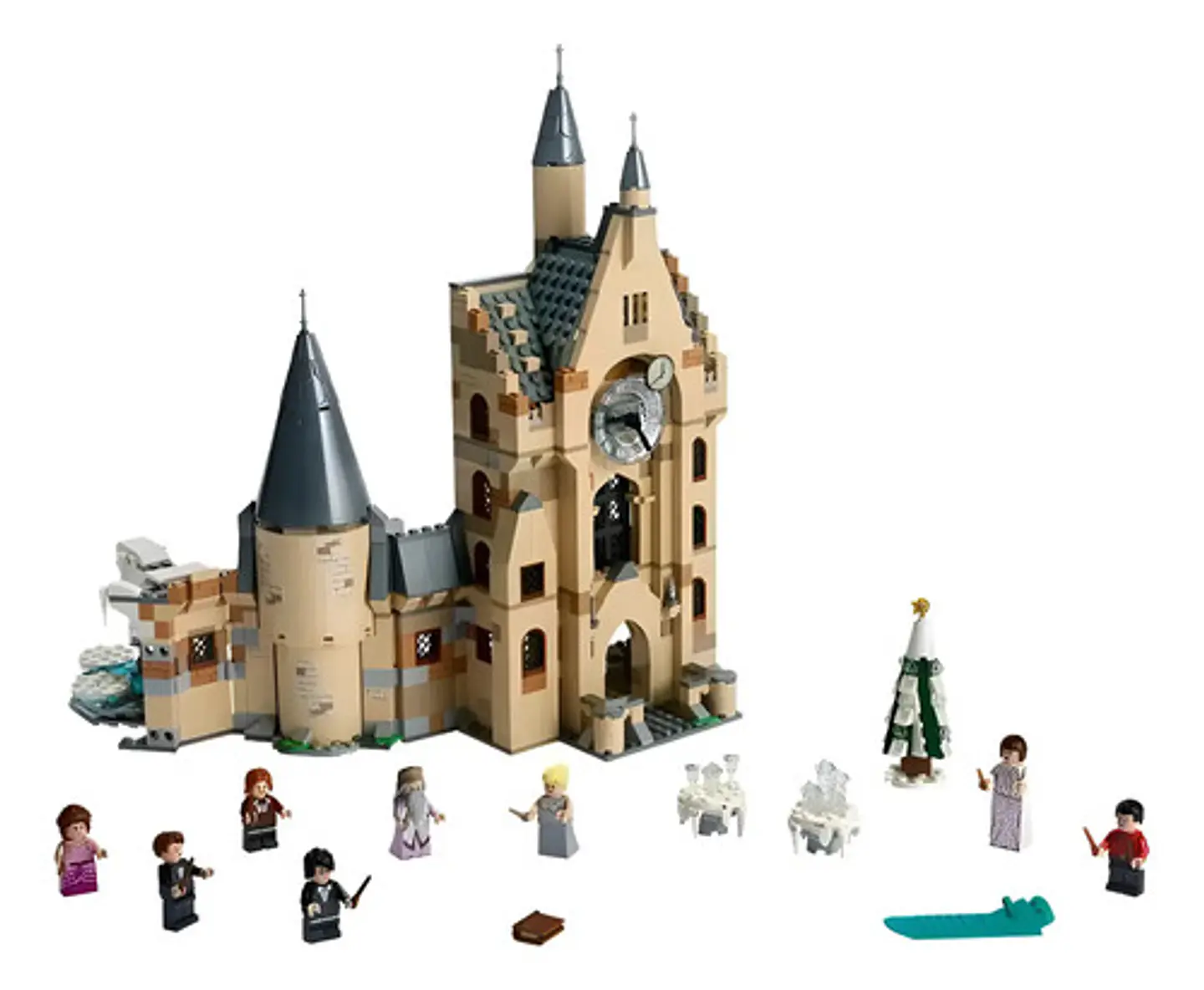 Bloques Armables My World Harry Potter 922 Piezas Torre Reloj Compatible Lego 1