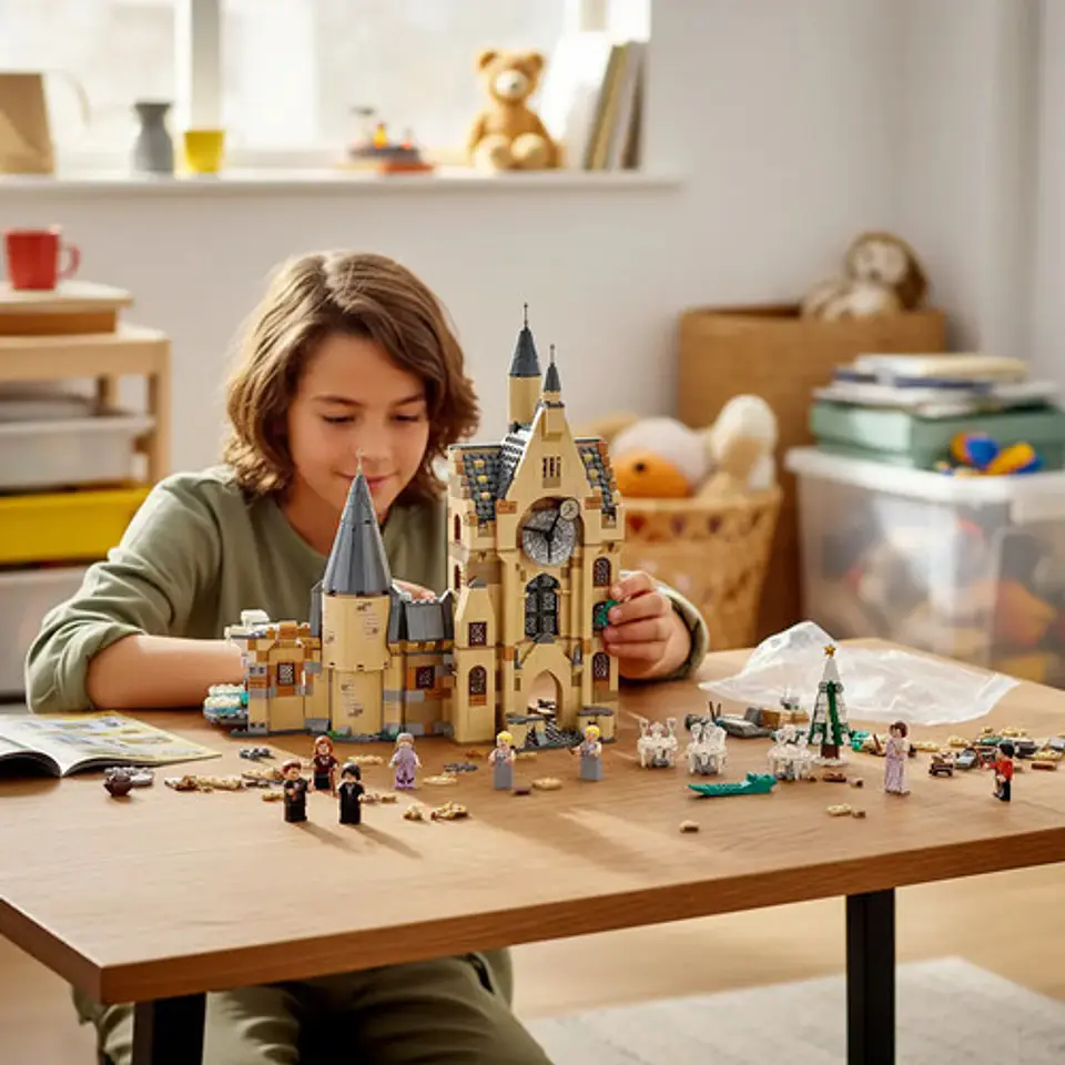 Bloques Armables My World Harry Potter 922 Piezas Torre Reloj Compatible Lego 3