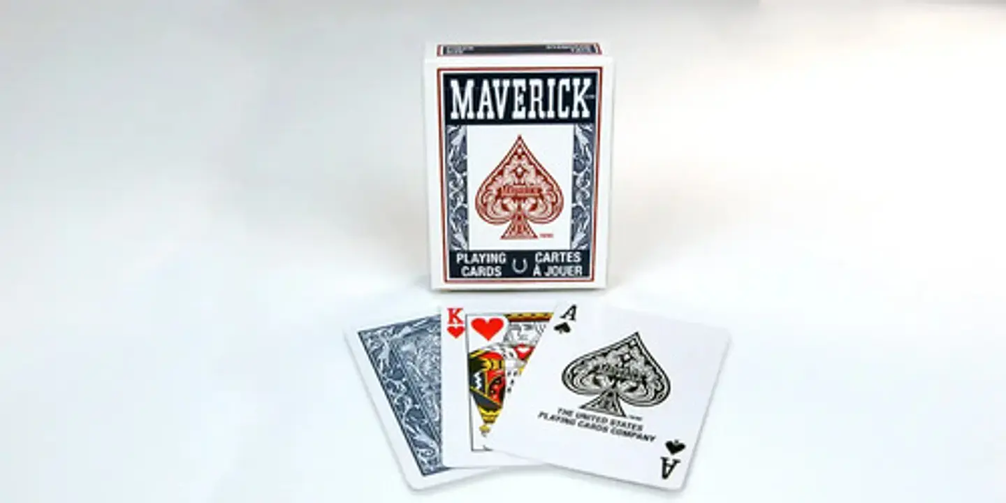 Baraja De Naipes Maverick Standard Tamaño Poker Original 3