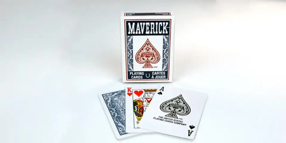 Baraja De Naipes Maverick Standard Tamaño Poker Original 3