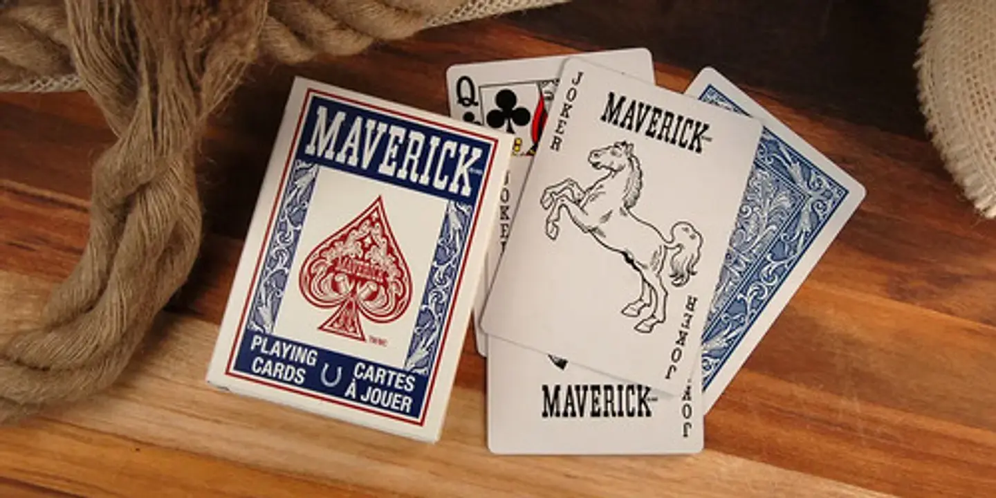 Baraja De Naipes Maverick Standard Tamaño Poker Original 5