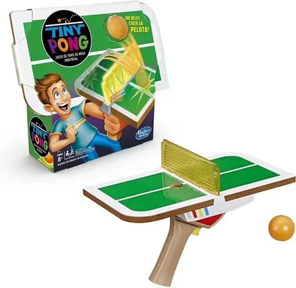 Juego de mesa Tiny pong Hasbro E3112 1