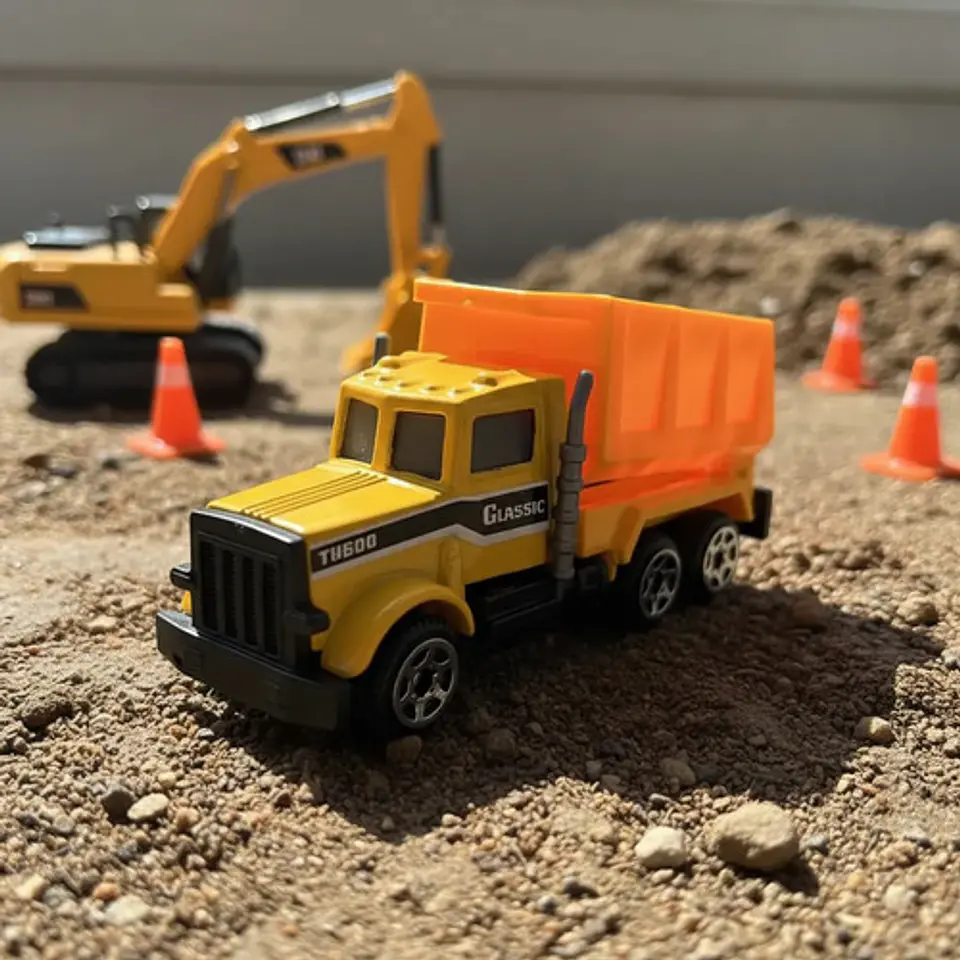 Mini Carros Metalicos De Construccion Montoy Juguete Colecci 3