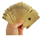 Mega Cartas Baraja De Poker Cartas Dorado D Lujo Ultra Fino - Miniatura 6