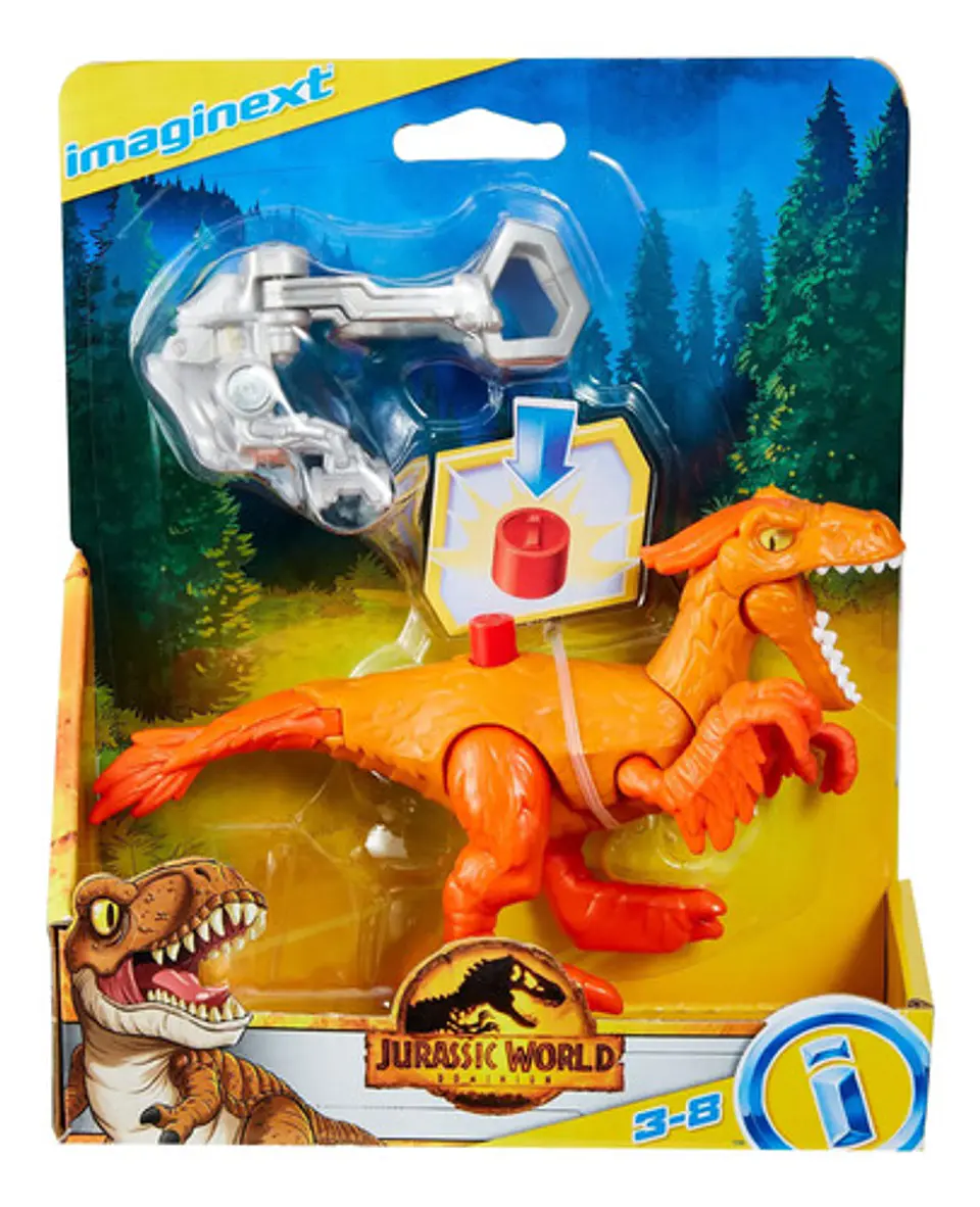 Figura Dinosaurio Pyroraptor Jurassic World Imaginext Domini 2