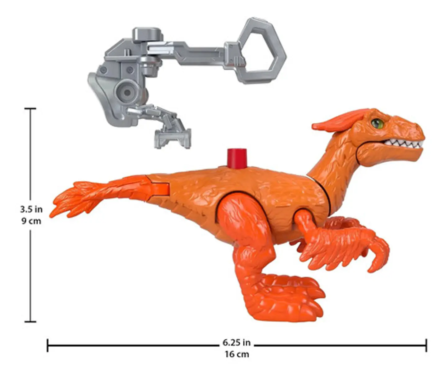 Figura Dinosaurio Pyroraptor Jurassic World Imaginext Domini 3