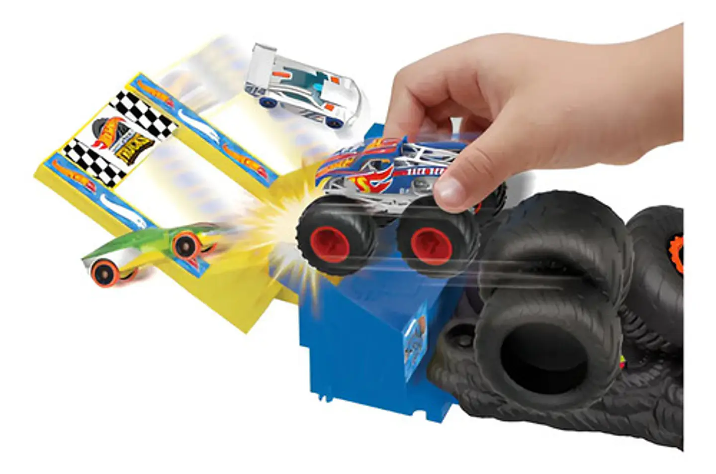 Hot Wheels Pista De Juguete Arena De Demolición Race Ace Col 3