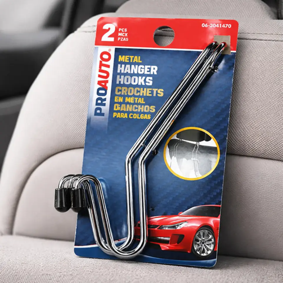 Ganchos Metálicos Para Reposacabezas De Auto Organizador X2u 2