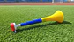 Corneta Vuvuzela 35cm Tricolor Plástica 3 Piezas Ajustable - Miniatura 1