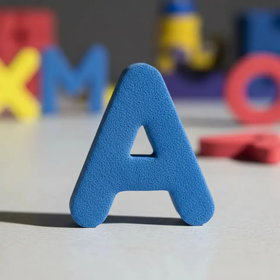 Juego Didáctico Letras Magnéticas De Foamy Abecedario Niños 6