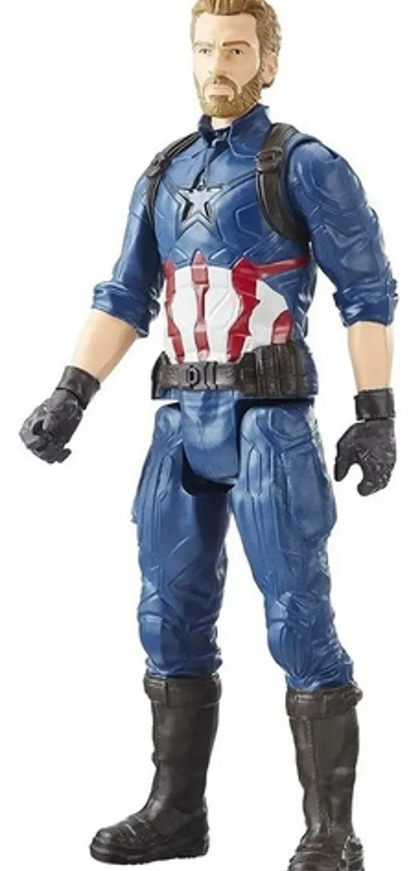 Figura de Acción Capitán América Titan Hero Series Marvel de 30 cm 1