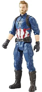 Figura de Acción Capitán América Titan Hero Series Marvel de 30 cm - Miniatura 1