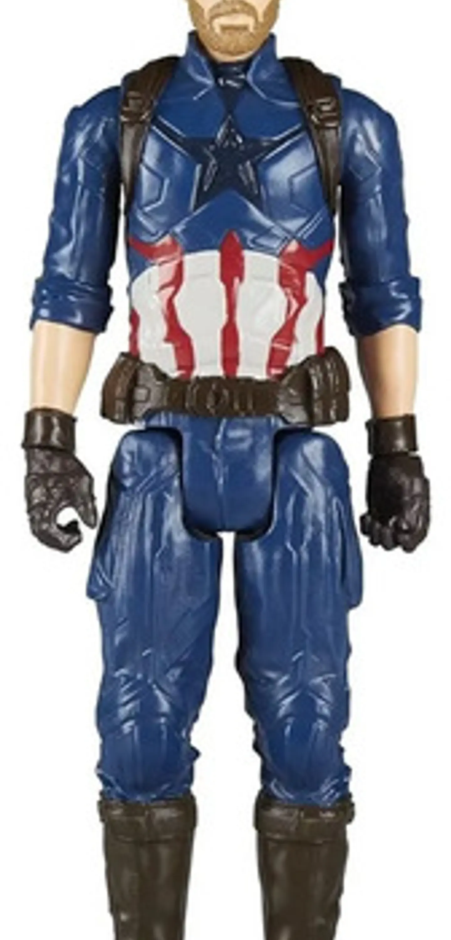 Figura de Acción Capitán América Titan Hero Series Marvel de 30 cm 2