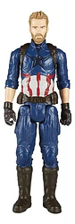 Figura de Acción Capitán América Titan Hero Series Marvel de 30 cm - Miniatura 2