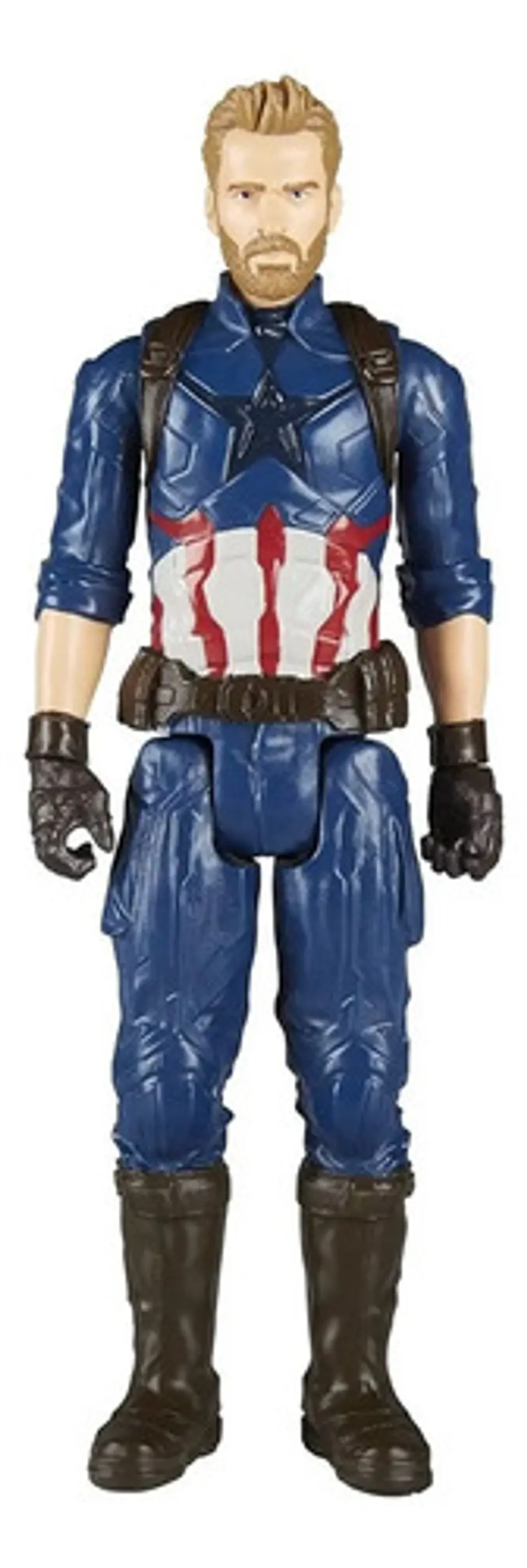 Figura de Acción Capitán América Titan Hero Series Marvel de 30 cm 2