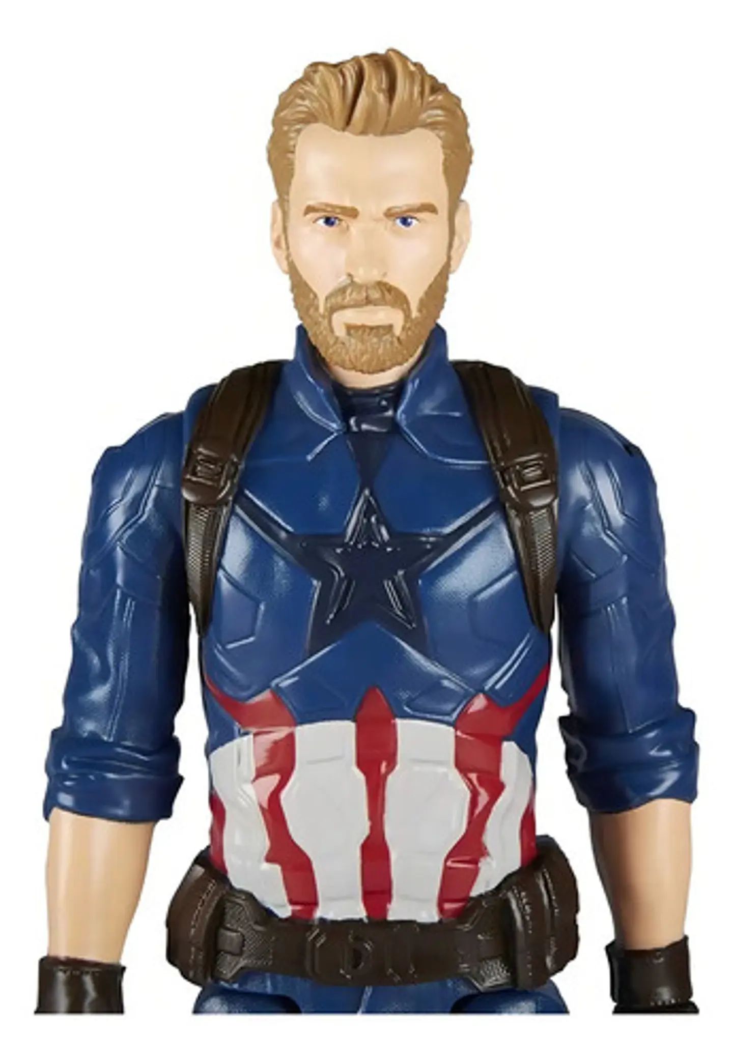 Figura de Acción Capitán América Titan Hero Series Marvel de 30 cm 3