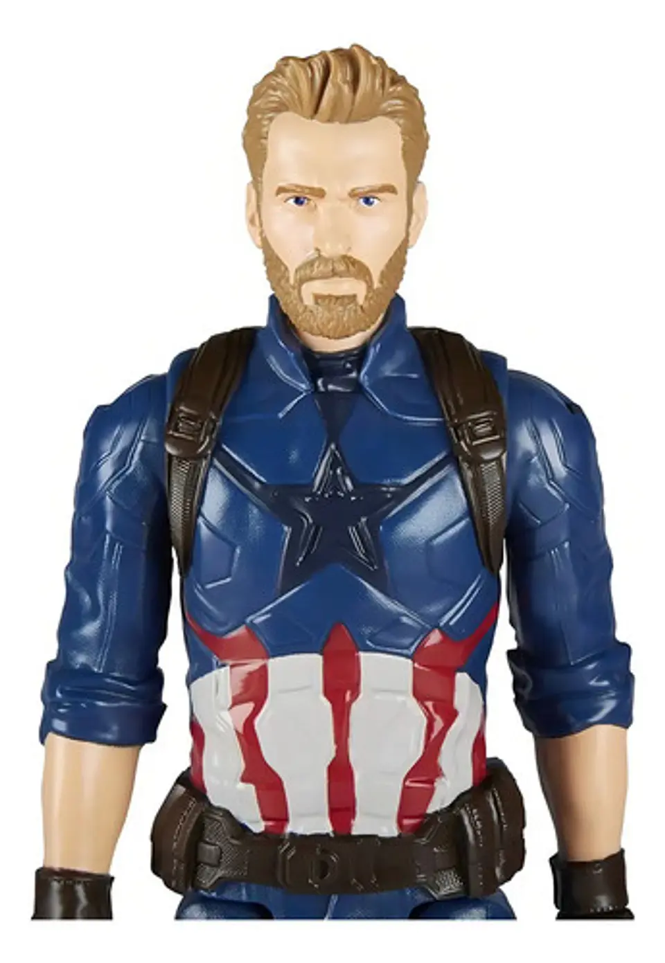 Figura de Acción Capitán América Titan Hero Series Marvel de 30 cm 3