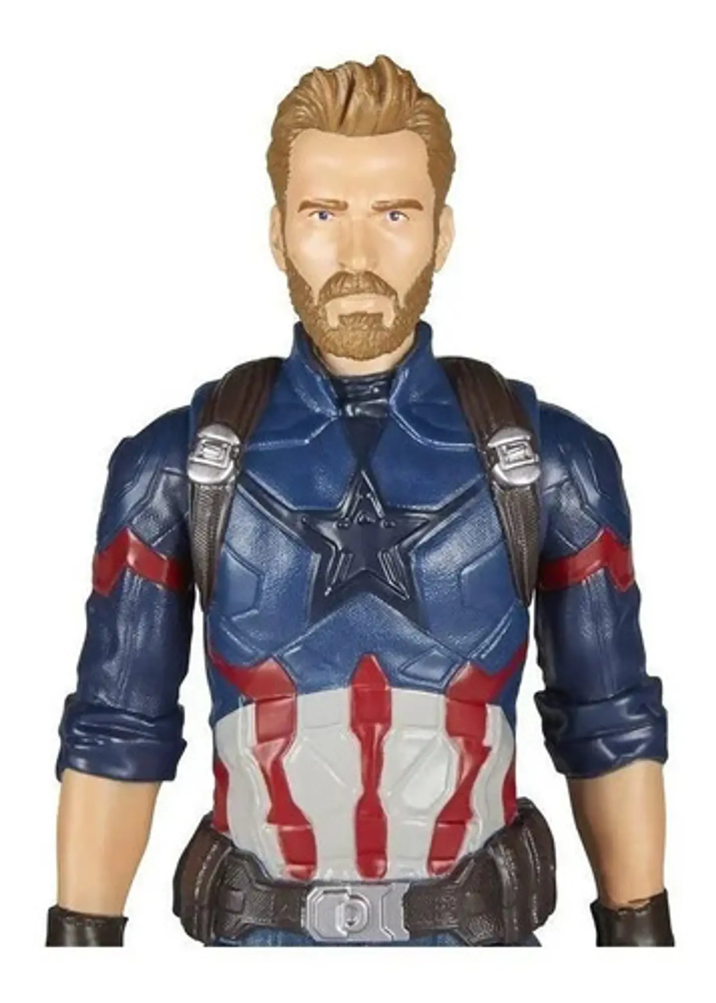 Figura de Acción Capitán América Titan Hero Series Marvel de 30 cm 7