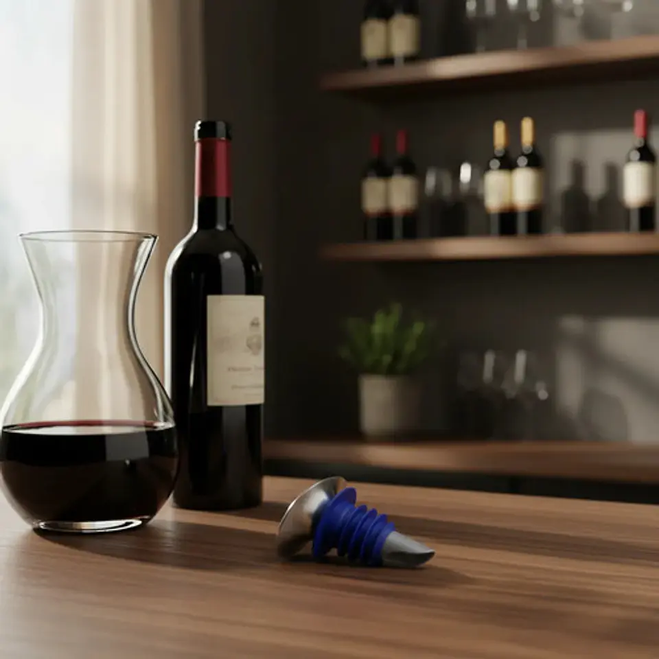 Set X2 Vertedor De Botellas Elegante Dosificador Antigoteo 3
