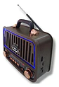 Radio Parlante Portátil Vintage Meier M-115bt Bluetooth Usb - Miniatura 2