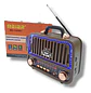 Radio Parlante Portátil Vintage Meier M-115bt Bluetooth Usb - Miniatura 4