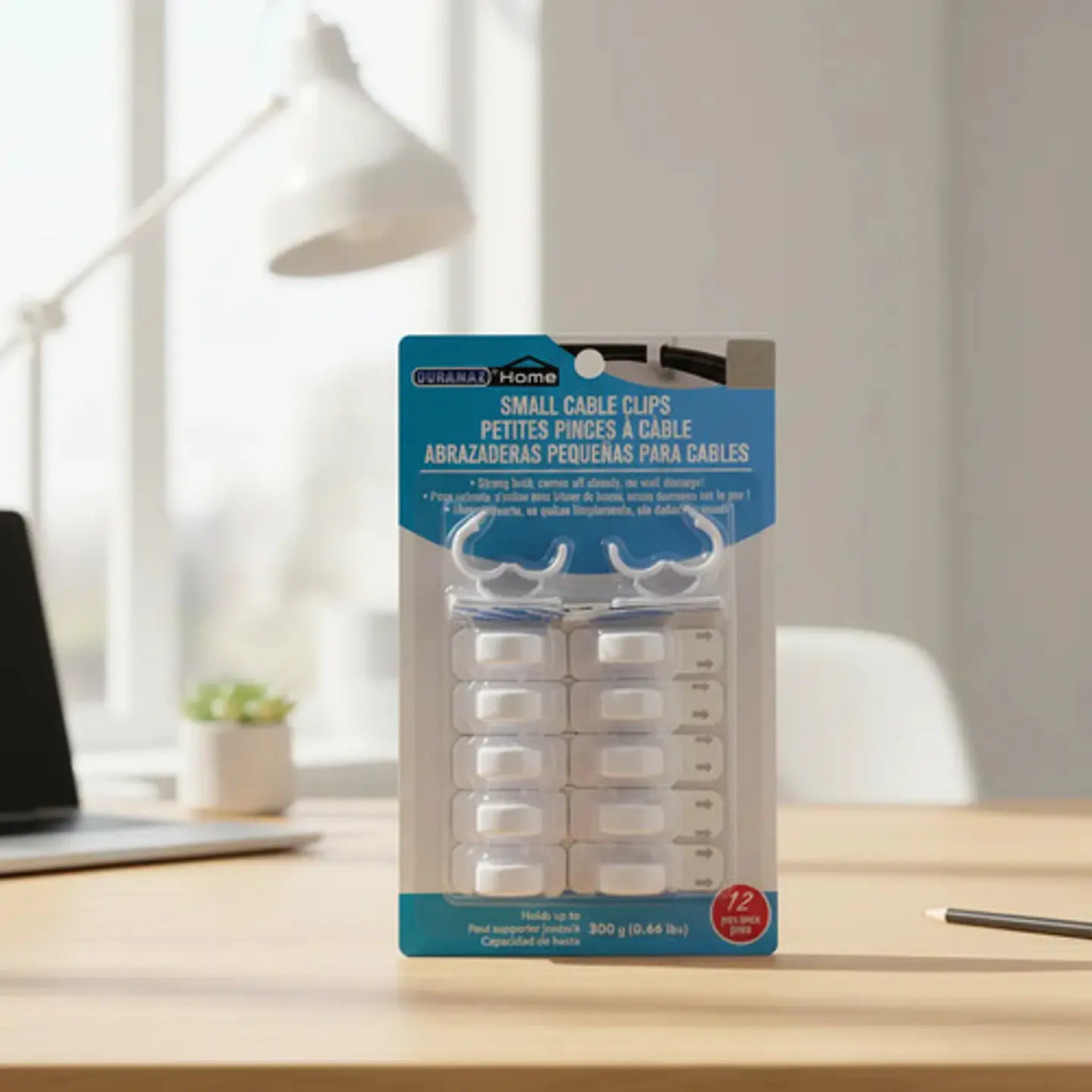 Abrazadera X12 Pequeña Organizador Para Cables Adhesivo 2