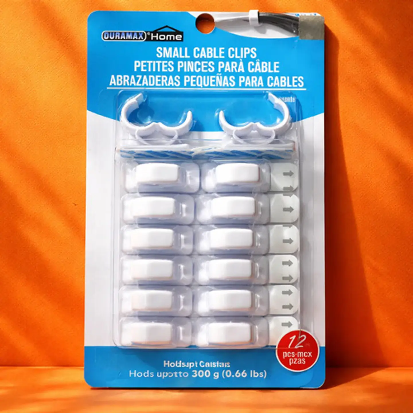Abrazadera X12 Pequeña Organizador Para Cables Adhesivo 4