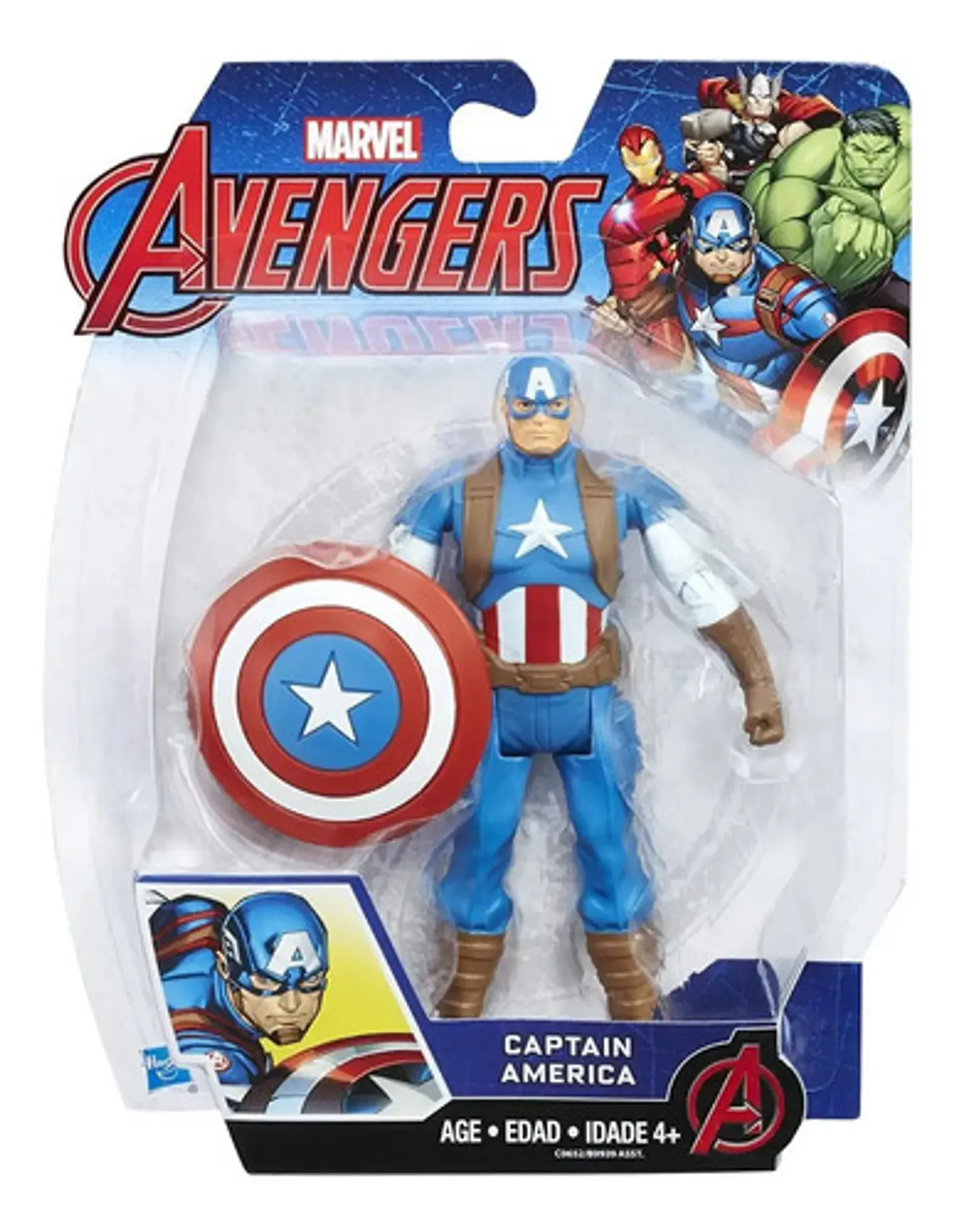 Figura De Acción Capitán América Marvel Avengers Hasbro 2