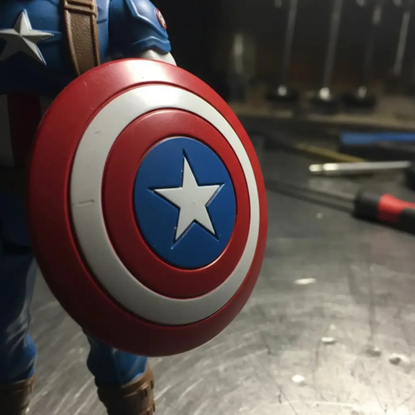 Figura De Acción Capitán América Marvel Avengers Hasbro 5